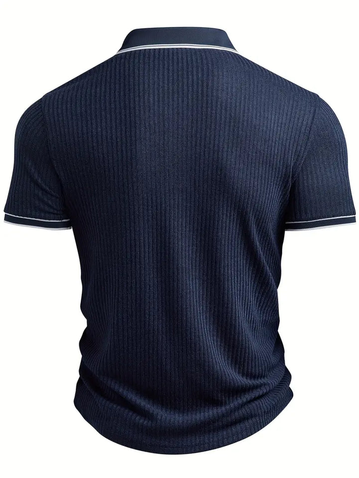 Polo elegante de manga corta