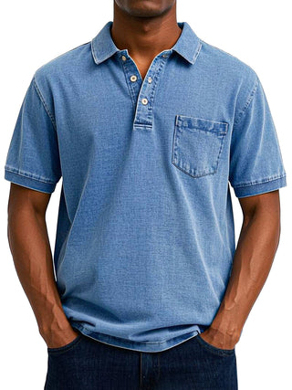 Polo vintage informal para hombre