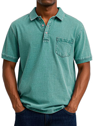 Polo vintage informal para hombre