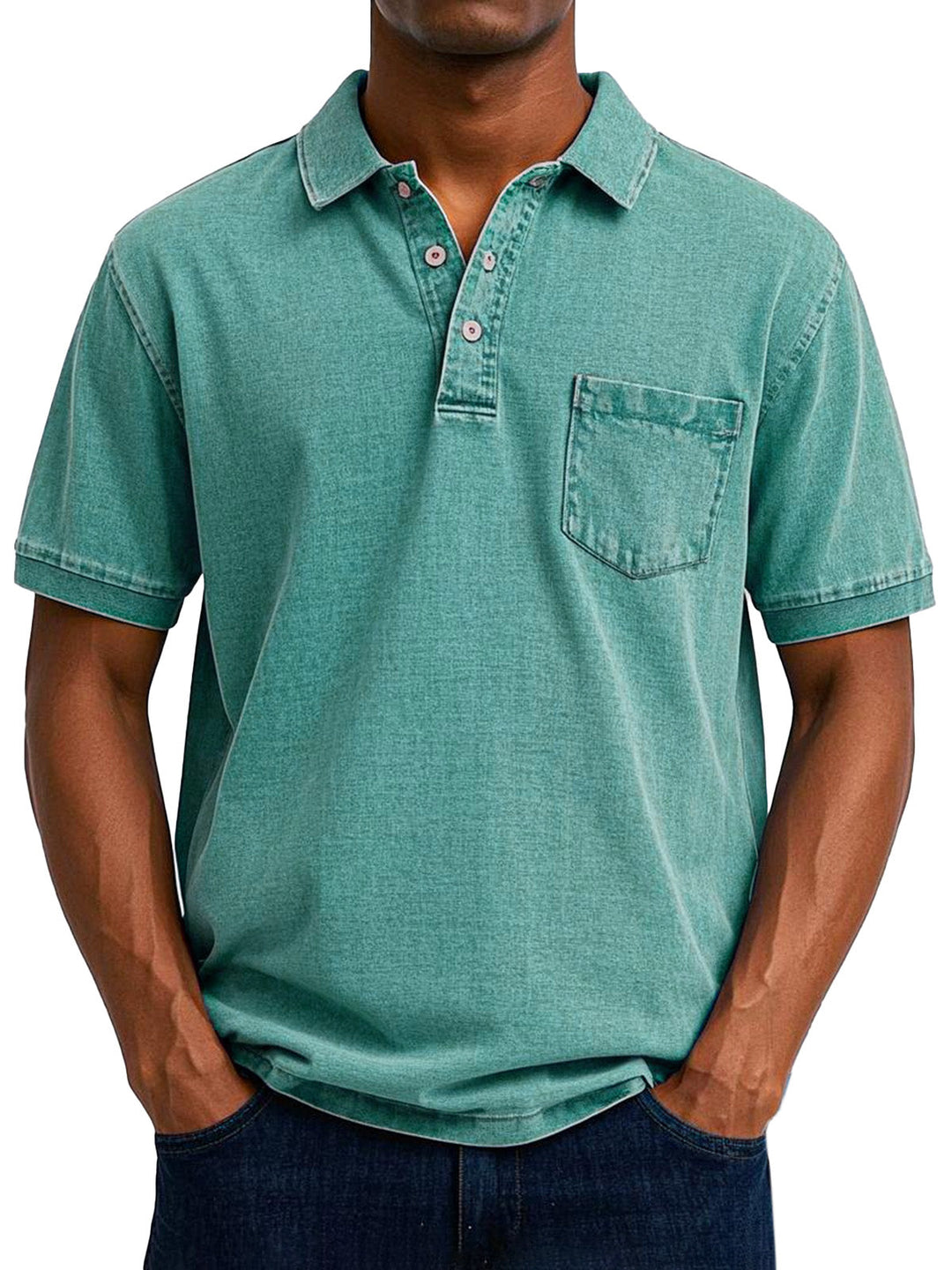 Polo vintage informal para hombre