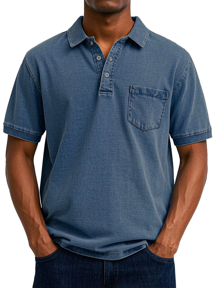 Polo vintage informal para hombre