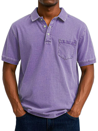 Polo vintage informal para hombre