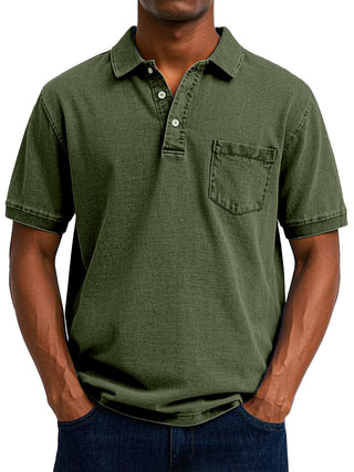 Polo vintage informal para hombre