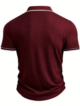 Polo elegante de manga corta
