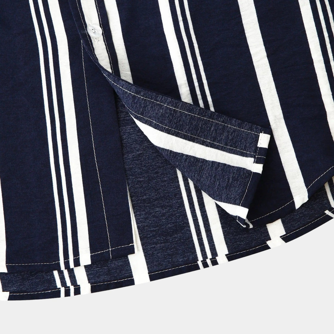 camisa especial a rayas