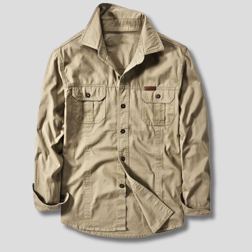 Camisa cargo de estilo moderno