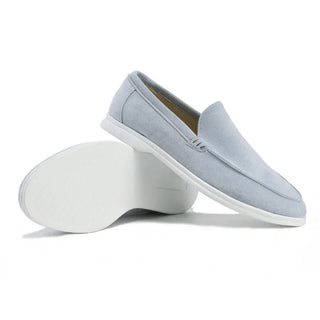Mocasines de ante