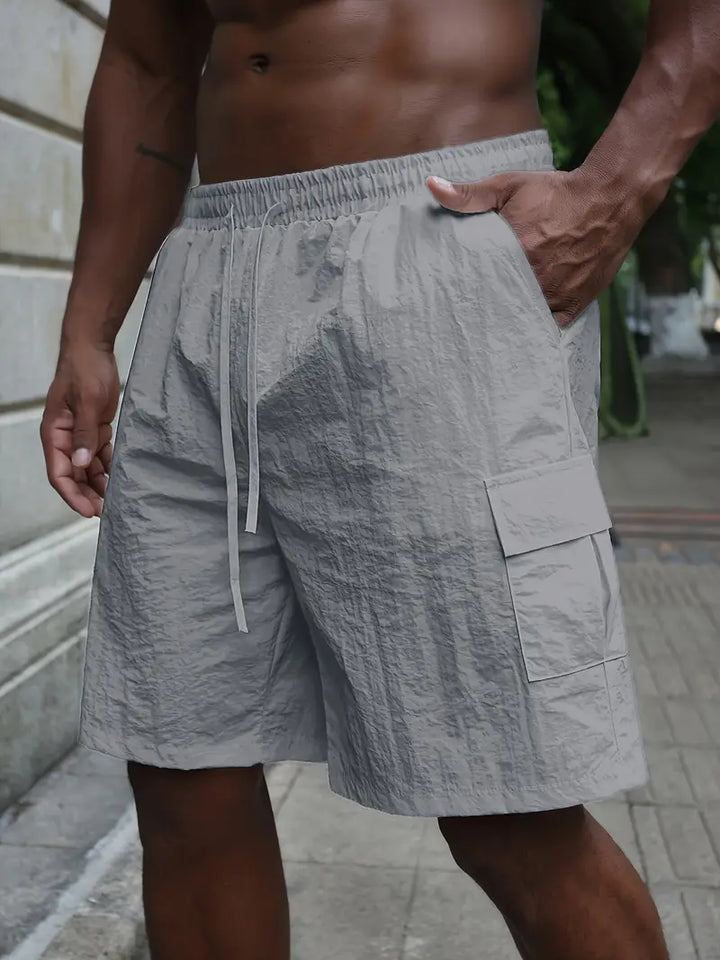 Pantalones cortos transpirables con cintura elástica
