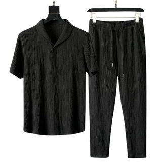 Polo y pantalones de algodón