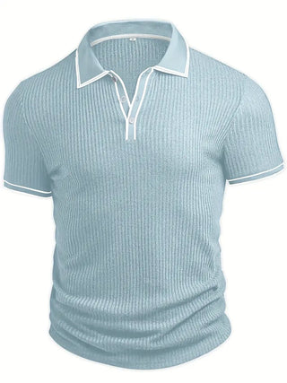 Polo elegante de manga corta