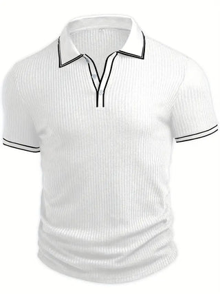 Polo elegante de manga corta