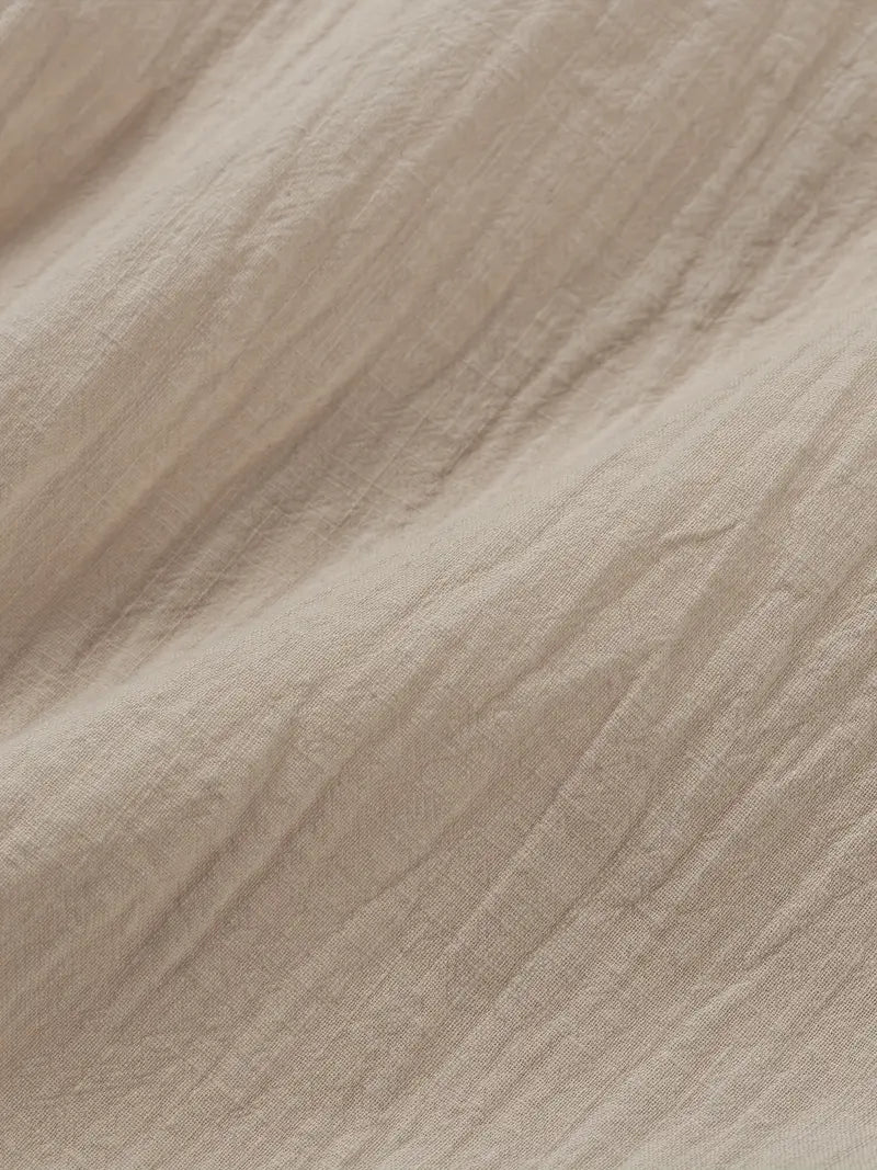 Camisa elegante de manga corta