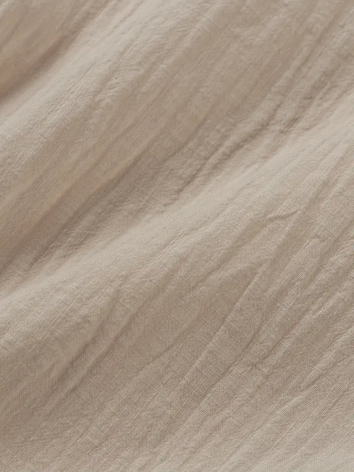 Camisa elegante de manga corta