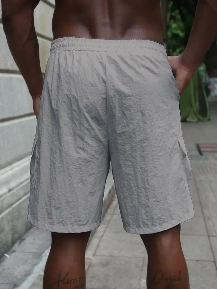 Pantalones cortos transpirables con cintura elástica