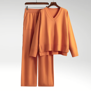 Varel | Set Due Pezzi Luxe con Scollatura a V