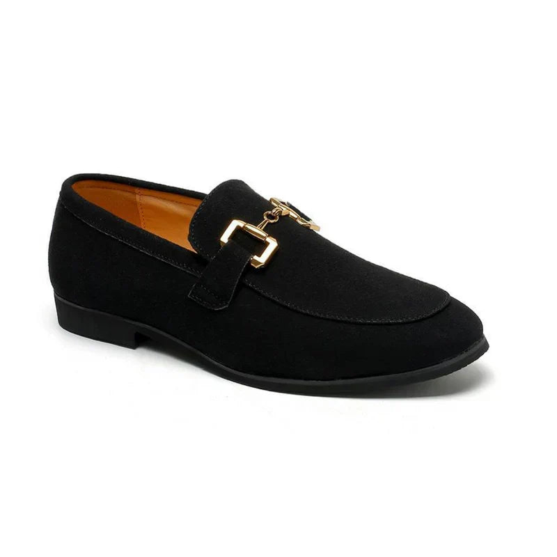 Zapatos de lujo de ante