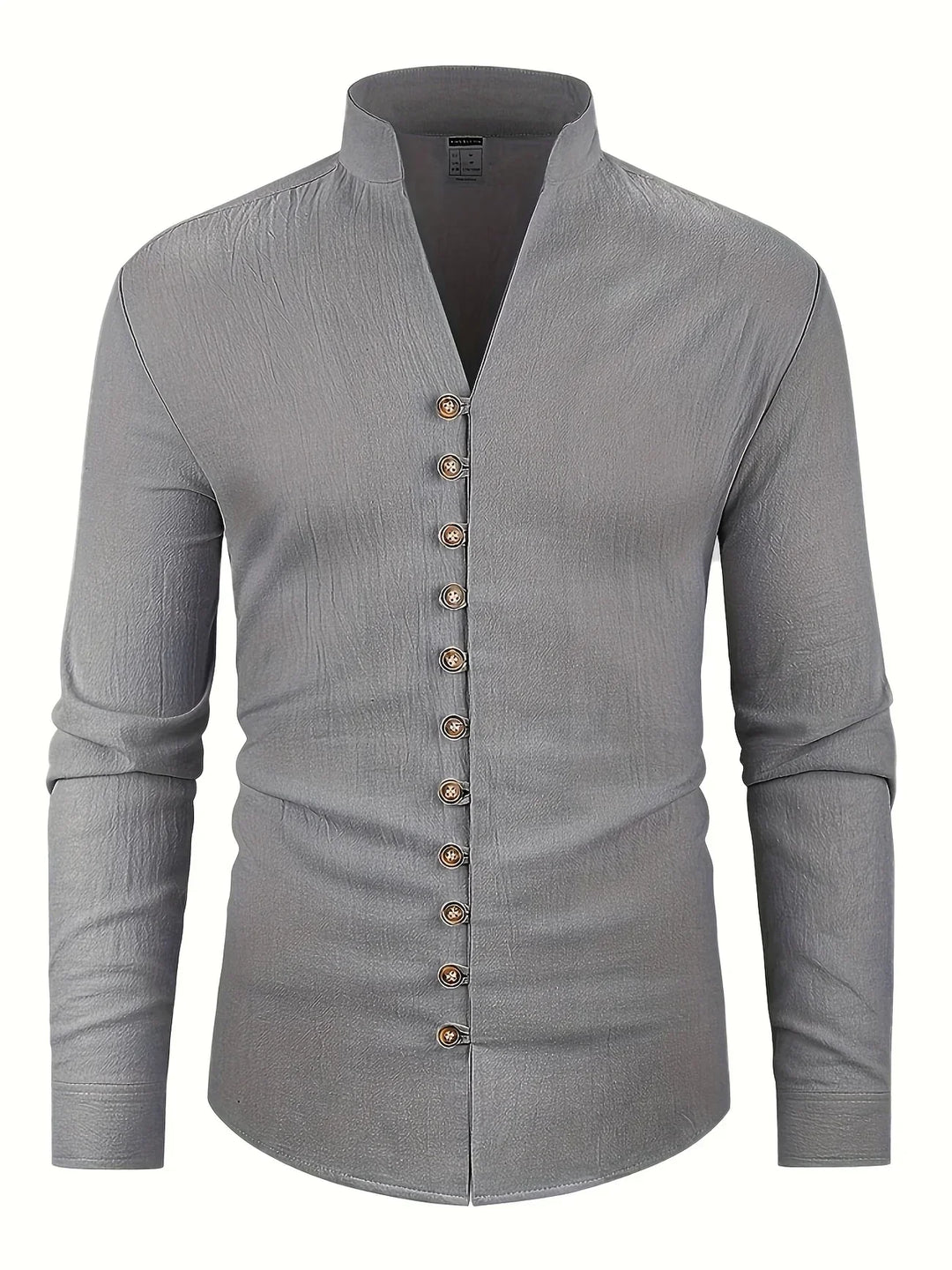 Camisa ligera de algodón de manga larga