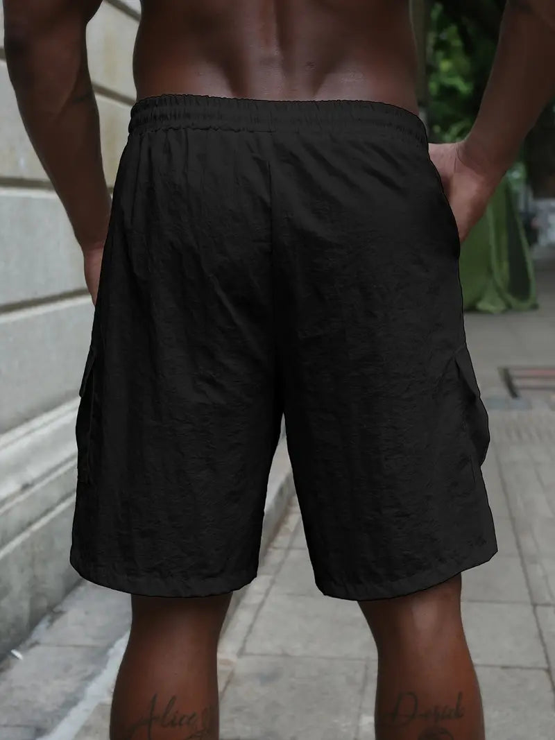 Pantalones cortos transpirables con cintura elástica