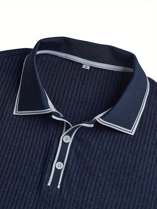 Polo elegante de manga corta