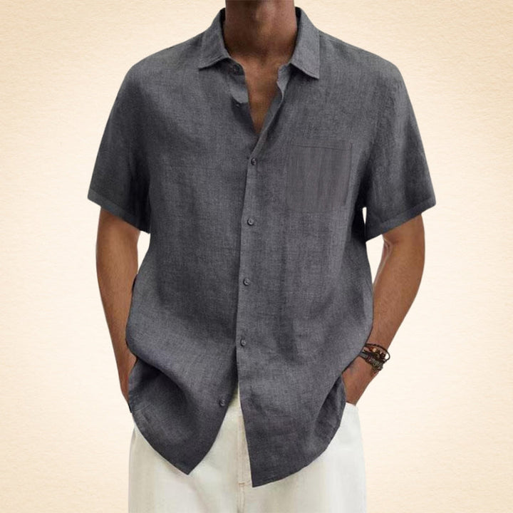 Camisa elegante de lino