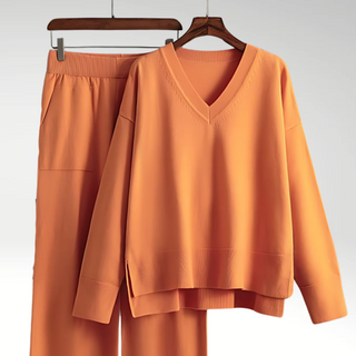 Varel | Set Due Pezzi Luxe con Scollatura a V