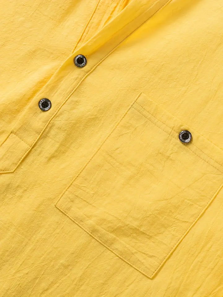 Camisa elegante de manga corta