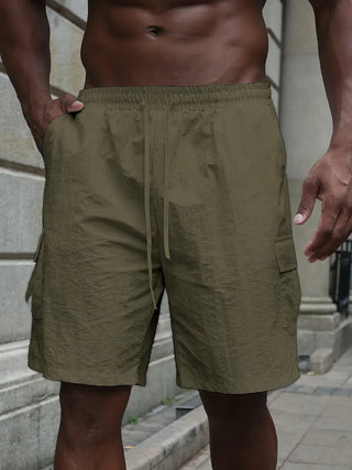 Pantalones cortos transpirables con cintura elástica