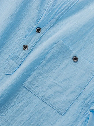 Camisa elegante de manga corta
