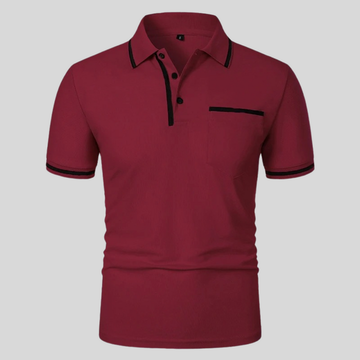 Polo de manga corta