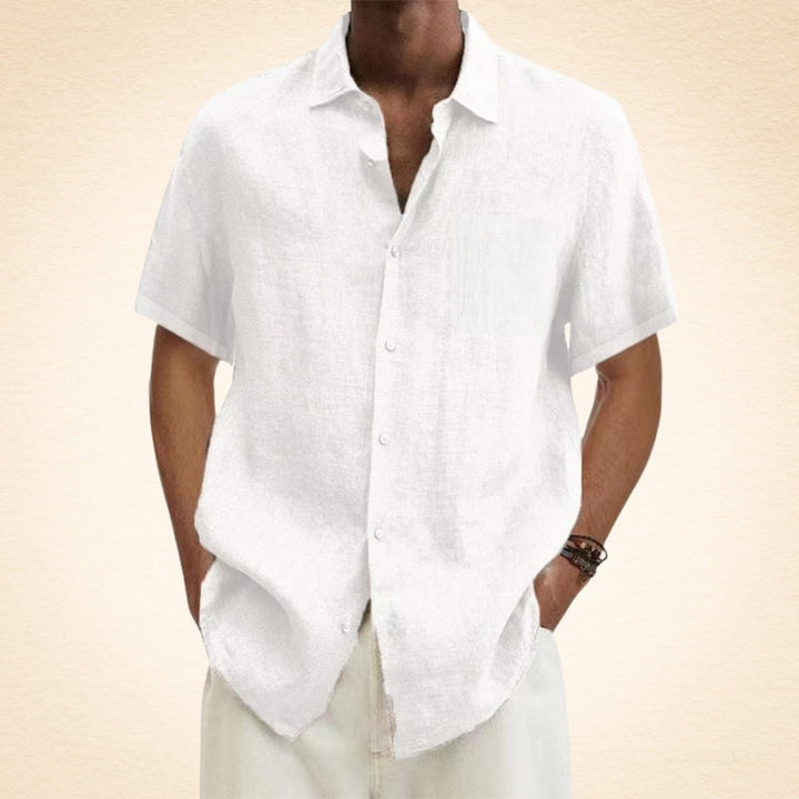 Camisa elegante de lino