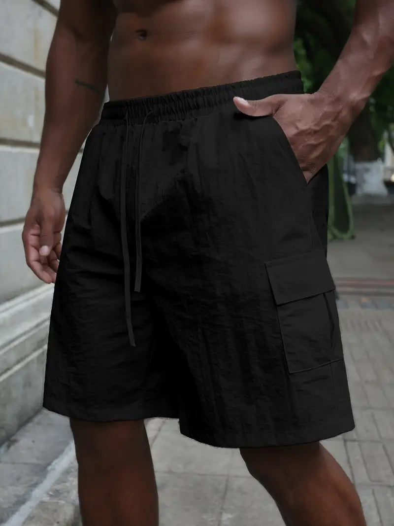 Pantalones cortos transpirables con cintura elástica