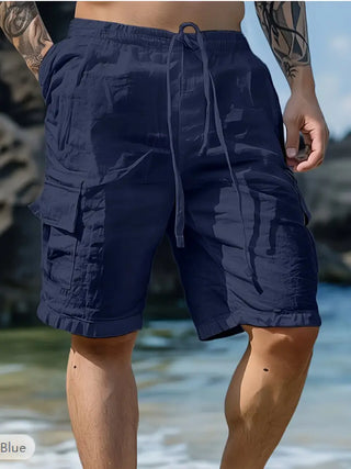Pantalones cortos transpirables con cintura elástica
