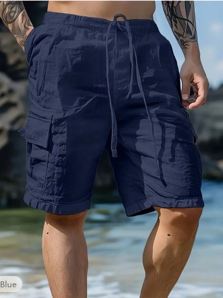 Pantalones cortos transpirables con cintura elástica