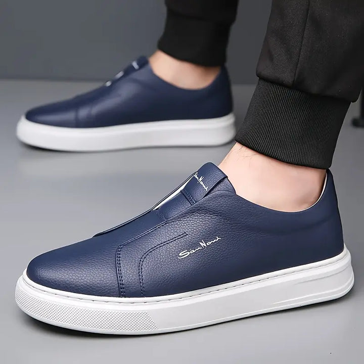 Zapatos de piel auténtica