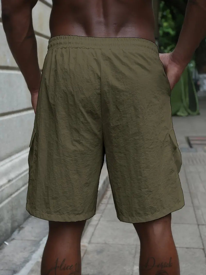 Pantalones cortos transpirables con cintura elástica