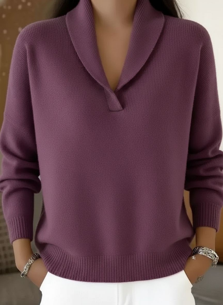 Elisa | Maglione con scollo a V