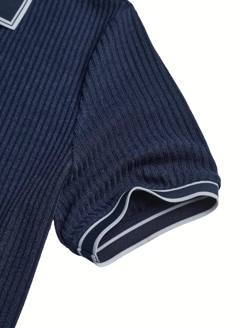 Polo elegante de manga corta
