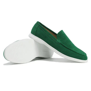Mocasines de ante