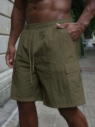 Pantalones cortos transpirables con cintura elástica