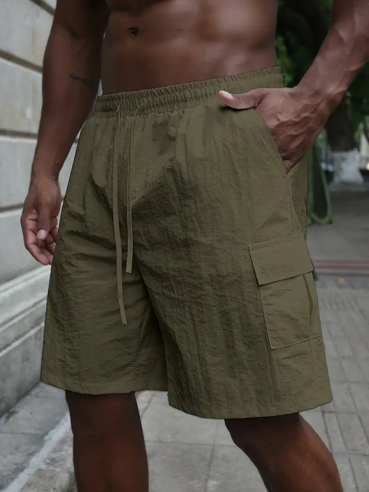 Pantalones cortos transpirables con cintura elástica