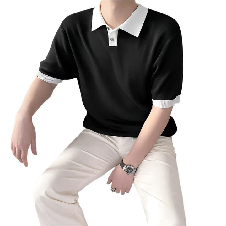 Polo de mangas amplias para hombre