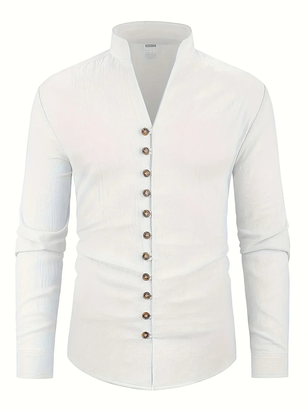 Camisa ligera de algodón de manga larga