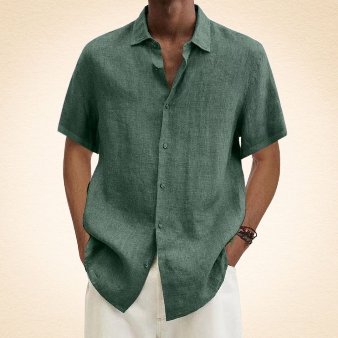 Camisa elegante de lino