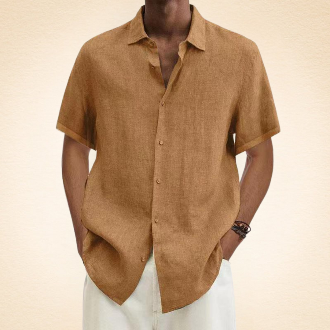 Camisa elegante de lino