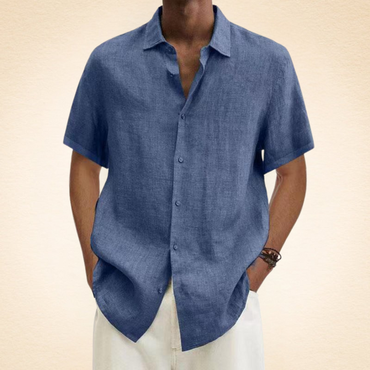 Camisa elegante de lino
