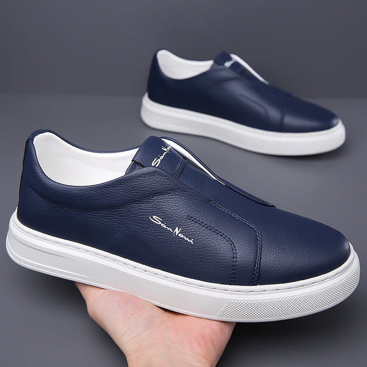 Zapatos de piel auténtica