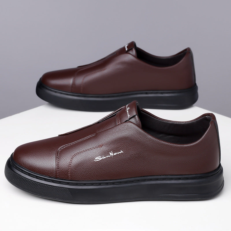 Zapatos de piel auténtica