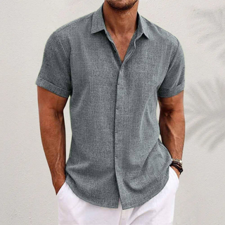 Camisa clásica de lino