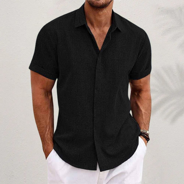 Camisa clásica de lino