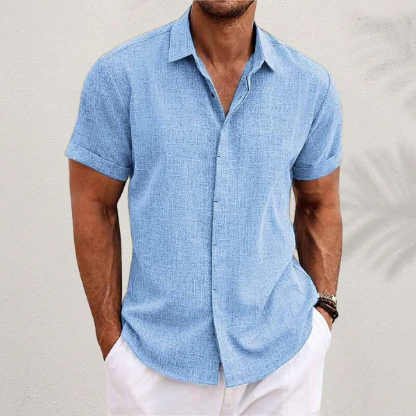 Camisa clásica de lino